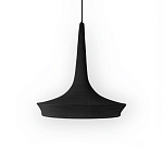 Подвесной вязаный черный светильник «Марокко» варинант исполнения - 1 | Loft Concept в Костроме