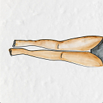 Плитка с узором Рыба Русалка варинант исполнения - 4 | Loft Concept в Костроме