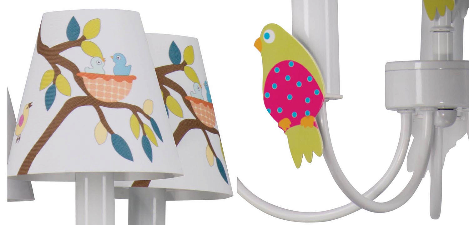 Люстра Сolored Nestlings Chandelier Люстра Сolored Nestlings Chandelier - Loft-Concept в Костроме