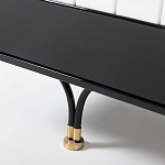 Черно-белый распашной комод Accordo варинант исполнения - 5 | Loft Concept в Костроме