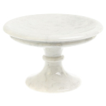 Фруктовница средняя из натурального камня Мрамор Белый Natural Stone Fruit Bowls варинант исполнения - 1 | Loft Concept в Костроме