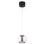 Подвесной светильник со стеклянным плафоном Inner Gleam Globe black  варинант исполнения - 3 | Loft Concept в Костроме