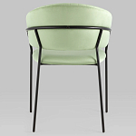 Стул в велюре фисташкового цвета Horizon варинант исполнения - 4 | Loft Concept в Костроме