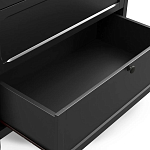 Комод с 3-мя ящиками черный Silva Black Chest of Drawers варинант исполнения - 4 | Loft Concept в Костроме
