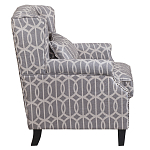 Кресло Henry Armchair grey velour варинант исполнения - 2 | Loft Concept в Костроме