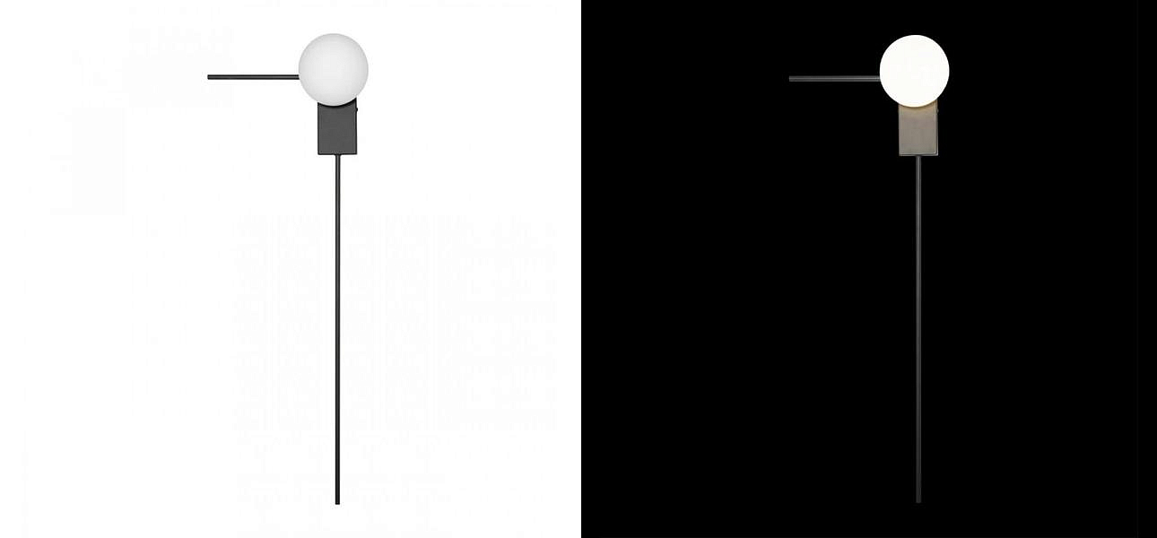 Бра Direct Rays Black 85 см Бра Direct Rays Black 85 см - Loft-Concept в Костроме