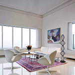 Торшер светодиодный с плетеным металлическим каркасом Metal Interweaving варинант исполнения - 1 | Loft Concept в Костроме