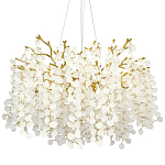 Люстра с круглыми хрустальными подвесками Fairytree Gold Crystal Branches Chandelier 10 варинант исполнения - 1 | Loft Concept в Костроме