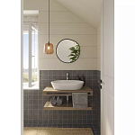 Зеркало круглое с асимметрией Light Reflection варинант исполнения - 2 | Loft Concept в Костроме