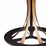 Торшер с основанием в виде стебля с листьями и тканевым абажуром Flowing Leaves варинант исполнения - 3 | Loft Concept в Костроме