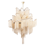 Люстра металлическая Rain of metal варинант исполнения - 3 | Loft Concept в Костроме