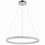 Кольцевая люстра с хрустальным декором Gilbertine Crystal Ring Chandelier варинант исполнения - 6 | Loft Concept в Костроме