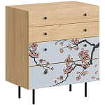 Комод с принтом на ящиках Elise Chest of Drawers варинант исполнения - 6 | Loft Concept в Костроме