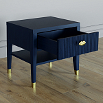 Прикроватная тумбочка с ящиком Elsa Dreams Blue варинант исполнения - 2 | Loft Concept в Костроме