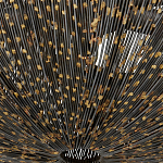 Люстра в форме колокола с декором из тонких железных нитей Jagged Pattern варинант исполнения - 2 | Loft Concept в Костроме