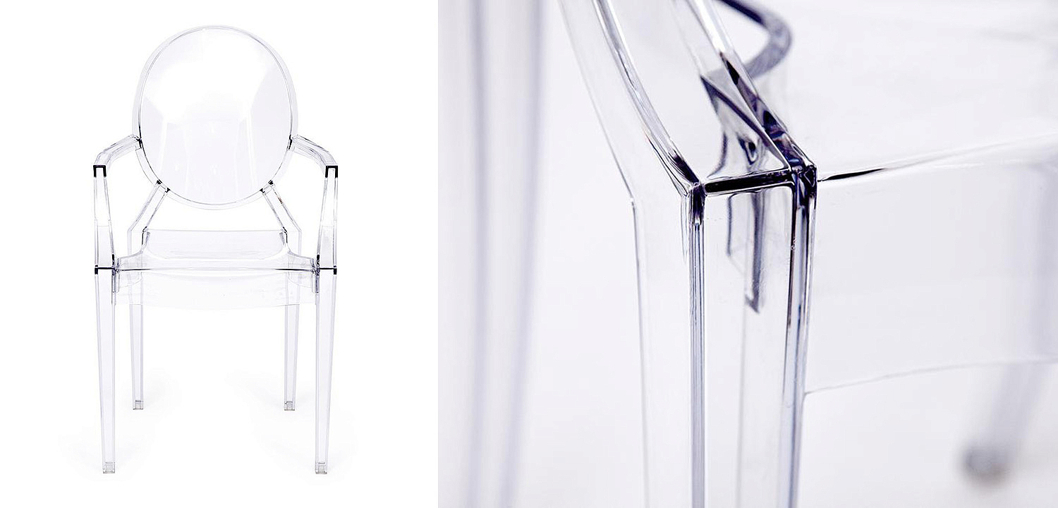 Стул Transparent Chair прозрачный Стул Transparent Chair прозрачный - Loft-Concept в Костроме