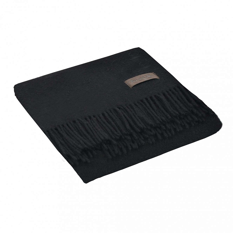 Плед DALIA 0199 Marzotto Черный в Костроме | Loft Concept 