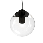 Подвесной светильник Selene Glass Ball Ceiling Lights Black  40 cm варинант исполнения - 3 | Loft Concept в Костроме