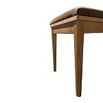 Пуф из массива бука обивка велюр Tasteful Furniture варинант исполнения - 2 | Loft Concept в Костроме