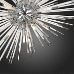 Дизайнерский светильник с лучами Morning Sun Chandelier Silver варинант исполнения - 1 | Loft Concept в Костроме