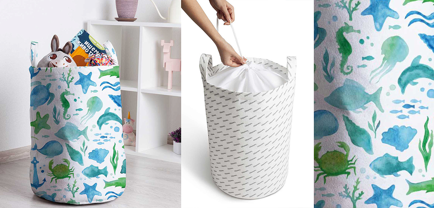 Корзина Marine life Basket Корзина Marine life Basket - Loft-Concept в Костроме