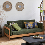 Диван двухместный Verde зеленый варинант исполнения - 7 | Loft Concept в Костроме