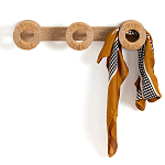 Деревянная настенная вешалка Alma Wood Hanger варинант исполнения - 2 | Loft Concept в Костроме