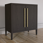 Современный Буфет Primo с 2 дверцами Темный орех варинант исполнения - 2 | Loft Concept в Костроме