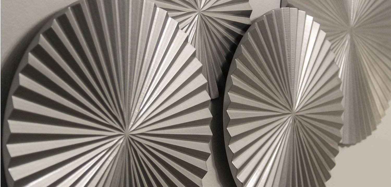 Арт-объект Apollo Silver Wall Plaque Disc 4 Арт-объект Apollo Silver Wall Plaque Disc 4 - Loft-Concept в Костроме