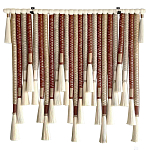 Декор настенный в Эко стиле с кисточками wall panel Thread brushes варинант исполнения - 2 | Loft Concept в Костроме