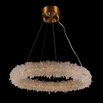 Люстра круглая с натуральным горным хрусталем Crystal Shimmer варинант исполнения - 1 | Loft Concept в Костроме