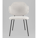 Стул Bellamy букле светло-серый варинант исполнения - 4 | Loft Concept в Костроме