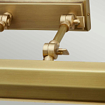 Светильник для картин с призматическим плафоном и двойными регулируемыми шарнирами Elstead Lighting варинант исполнения - 8 | Loft Concept в Костроме