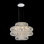 Люстра круглая с россыпью хрусталя Perfection of Diamonds варинант исполнения - 1 | Loft Concept в Костроме