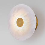 Бра светодиодный с мраморным рассеивателем латунь варинант исполнения - 2 | Loft Concept в Костроме