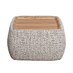 Столик прикроватный мягкий Soft Table from Chenille варинант исполнения - 1 | Loft Concept в Костроме