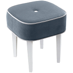 Квадратный мягкий пуф на белых ножках Winton Pouf Square варинант исполнения - 17 | Loft Concept в Костроме