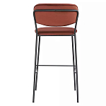 Стул барный с широкой полукруглой спинкой Chair Smooth Shapes варинант исполнения - 3 | Loft Concept в Костроме