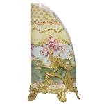 Фарфоровая ваза с бронзовыми элементами Eden Garden варинант исполнения - 1 | Loft Concept в Костроме