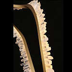 Подвесной светильник с декоративными элементами в виде кристаллов Smooth Shine варинант исполнения - 4 | Loft Concept в Костроме