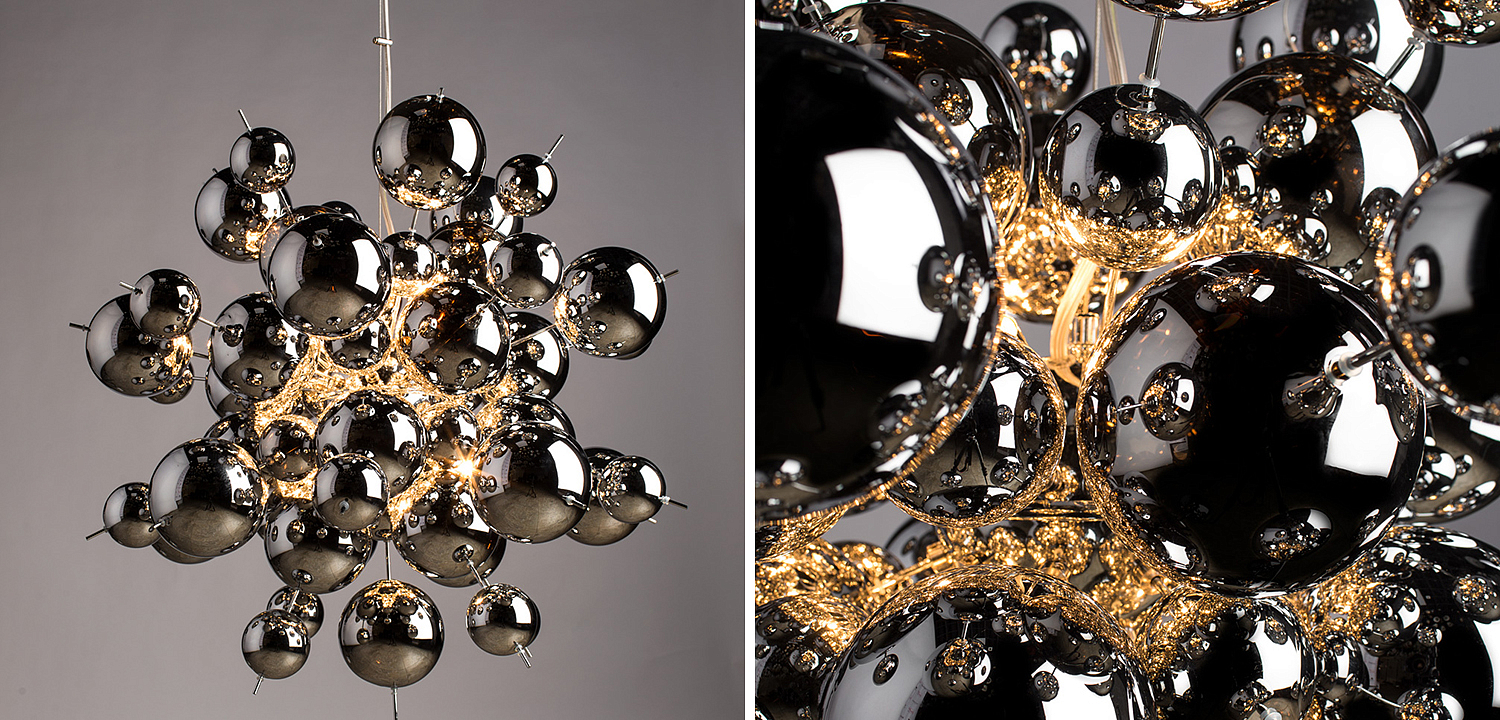 Люстра Bubbles of Mercury Chandelier Люстра Bubbles of Mercury Chandelier - Loft-Concept в Костроме