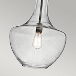 Подвесной светильник прозрачный стеклянный органической формы Kichler варинант исполнения - 5 | Loft Concept в Костроме