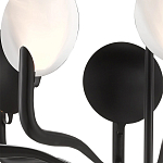 Люстра с плафонами в виде черно-белых дисков Ideal Shade Combination варинант исполнения - 1 | Loft Concept в Костроме