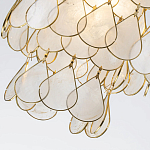 Подвесной светильник с декором из натуральной морской ракушки Iridescent Light варинант исполнения - 6 | Loft Concept в Костроме