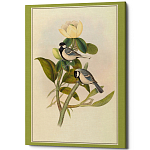 Постер на холсте с изображением птиц Blooming Birds Poster варинант исполнения - 10 | Loft Concept в Костроме