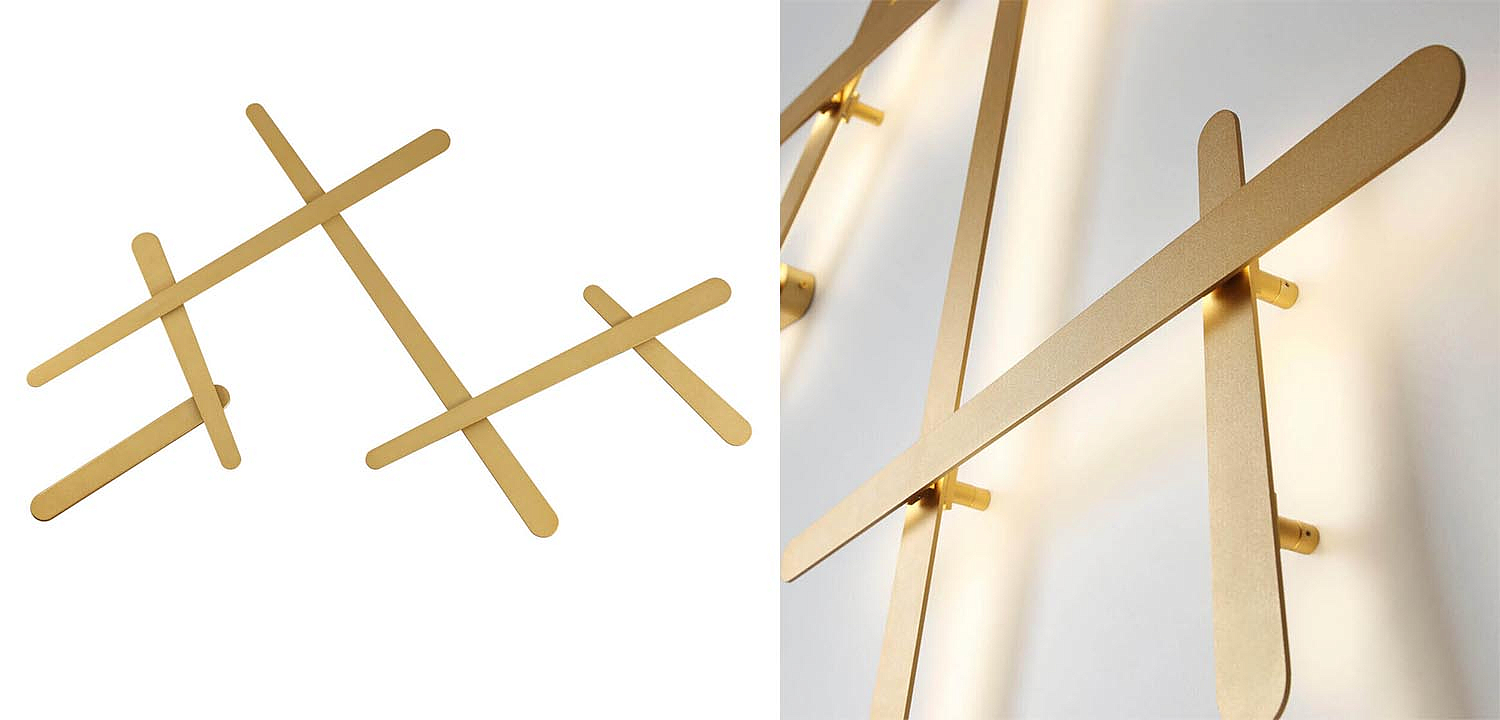 Бра Rolf Gold Labarint Lines - Loft-Concept в Костроме