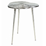 Металлический кофейный столик Puddle Silver варинант исполнения - 1 | Loft Concept в Костроме