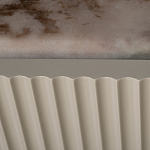 Тумба под телевизор серая с мраморной столешницей Uniqueness Marble варинант исполнения - 4 | Loft Concept в Костроме