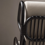 Дизайнерское кресло из ротанга Gio Ponti CONTINUUM D.163.7 BY BONACINA 1889 Armchair варинант исполнения - 3 | Loft Concept в Костроме