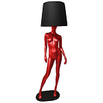 Лампа MANNEQUIN LAMP с абажуром изгибы тела варинант исполнения - 2 | Loft Concept в Костроме
